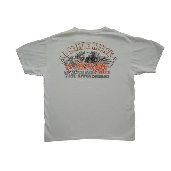 Men's Sturgis 2011 71st Anniversary T-Shirt - Picture 2 of 6